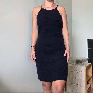 Navy blue Knit dress